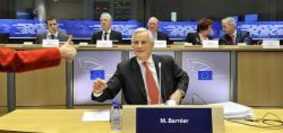 Michel Barnier, comisario de Mercado Interior de la Comisión Europea.