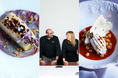 Juanjo Pérez y Yolanda León, de Cocinandos, se conocieron en Arzak. Son la única estrella Michelin de la provincia y su menú degustación cuesta 45 euros.