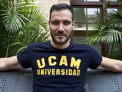 Saúl Craviotto, doble campeón olímpico de piragüismo
y policía de profesión, también se ha alistado en la UCAM.