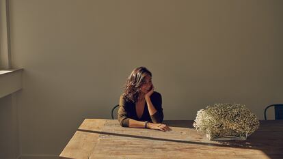 Carmen March, en su nuevo estudio madrileño.