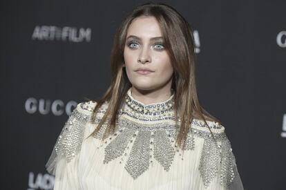 Paris Jackson también se sumó a la gala.