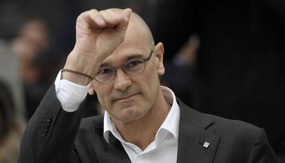 El exconsejero de Exteriores, Raül Romeva.