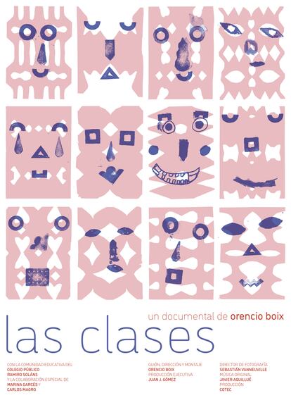 Cartel del documental 'Las clases'.