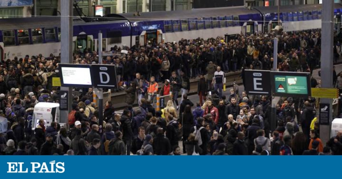 Francia afronta un “martes negro” por la huelga de ferrocarriles ...