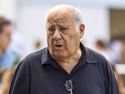 Amancio Ortega, en A Coruña, en una imagen de 2017. 