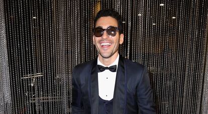 Miguel Ángel Silvestre en los Grammy Latinos de 2017.
