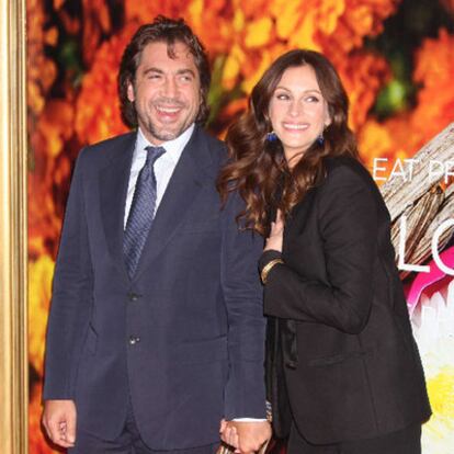 Javier Bardem y Julia Roberts.