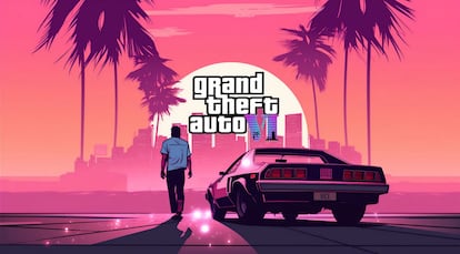 Promotional image for the video game GTA 6. / Rockstar Games