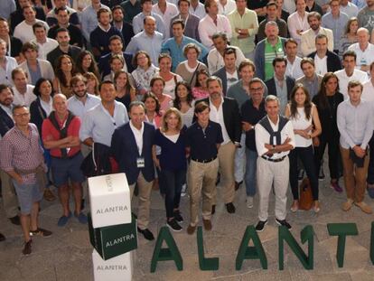 El equipo de la firma de inversión Alantra.