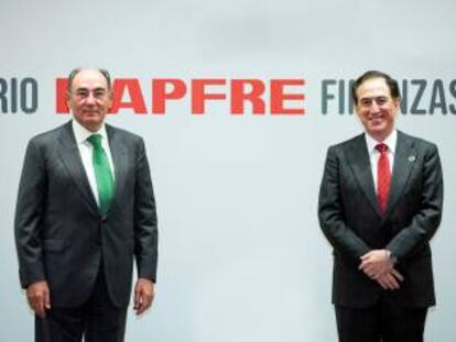 Ignacio Sánchez Galán, presidente Iberdrola, y Antonio Huertas, presidente Mapfre.