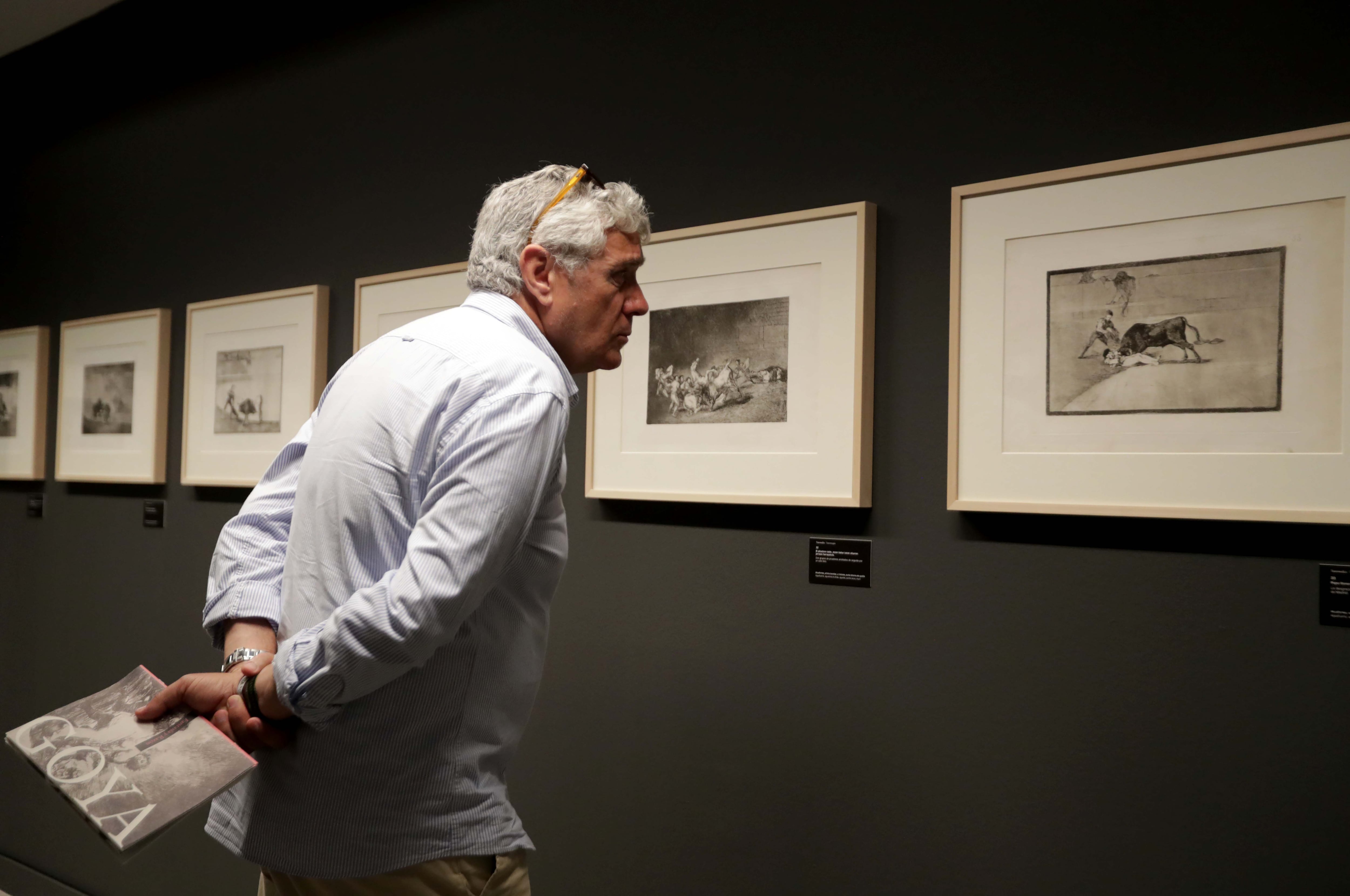 Algunos de los cuadros que se pueden visitar en la exposición del Museo de Bellas Artes de Álava (Vitoria).