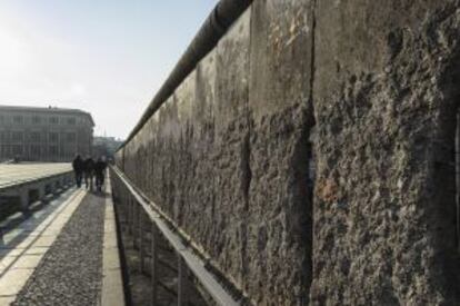 Restos del muro de Berlín.