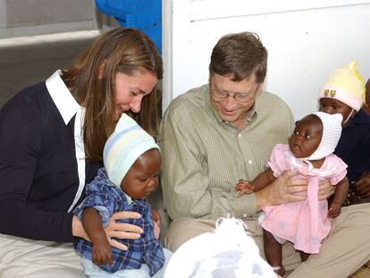 Bill y Melinda Gates.