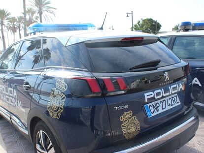 Imagen de archivo de un coche de la Policía Nacional.