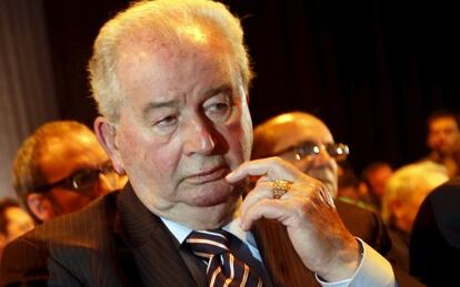 Julio Grondona, morto em 2014, ex-presidente da Associa&ccedil;&atilde;o do Futebol Argentino