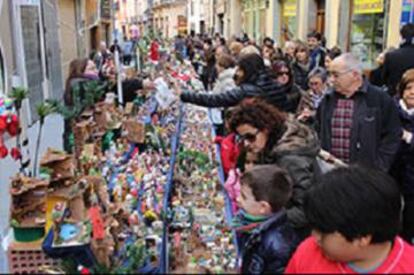 Mercat de Nadal a Valls.