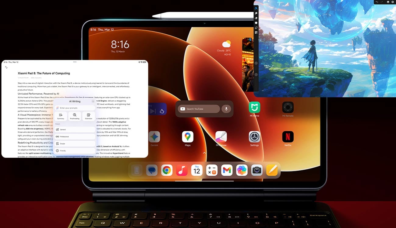 Ya hay fecha de presentación global del Xiaomi Pad 8, y está a la vuelta de la esquina