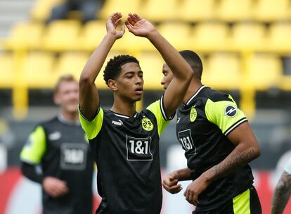 Bellingham, durante el encuentro ante el Werder Bremen.