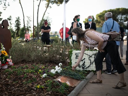 Acto de homenage a les hermanas Masachs i Borruel  en Barbera del Valles