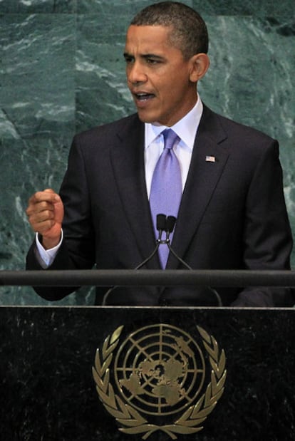 El presidente de EE UU, ante los representantes de los países, ha pedido un esfuerzo para que se llegue a la paz en Oriente Próximo