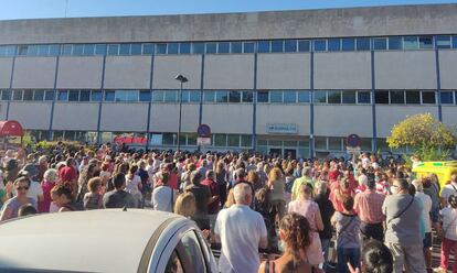 Protesta en Getafe por el cierre de los SUAP y el deterioro de la sanidad pública el 9 de julio.