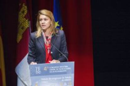 La presidenta de Castilla-La Mancha, María Dolores de Cospedal,
