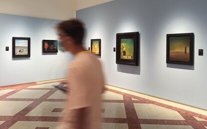 Cinco de las obras de Salvador Dalí que pueden verse en la exposición '¡El surrealismo soy yo!' del Museo Dalí de Figueres.