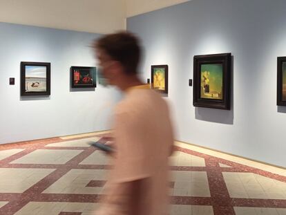 Cinco de las obras de Salvador Dalí que pueden verse en la exposición '¡El surrealismo soy yo!' del Museo Dalí de Figueres.