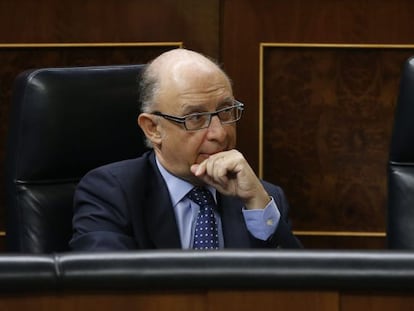 El ministro de hacienda, Crist&oacute;bal Montoro. EFE/Archivo