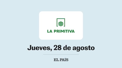 La Primitiva comprobar sorteo del jueves 28 de agosto de 2025