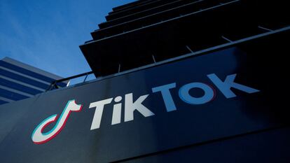 Un edificio de TikTok en California.