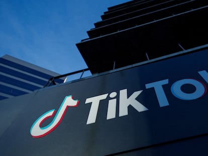 La sede de TikTok en California (EE UU), el 13 de marzo.