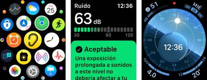 App Ruido en Apple Watch.