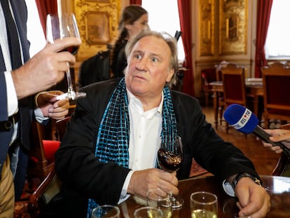 Gérard Depardieu, en el Festival Internacional de Cine de Bruselas, en 2018.