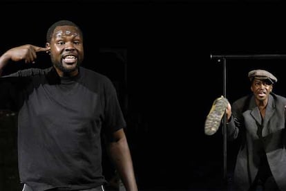 &#39;Sizwe Banzi est mort&#39;, de Athol Fugard, con puesta en escena de Peter Brook.