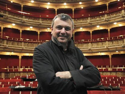 Ernesto Caballero en el Teatro María Guerrero de Madrid.
