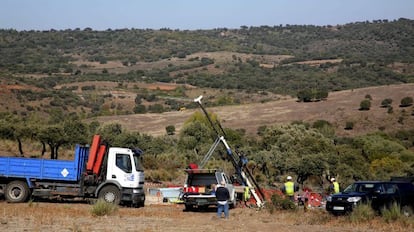 Ubicaci&oacute;n de la mina de uranio en Retortillo (Salamanca)