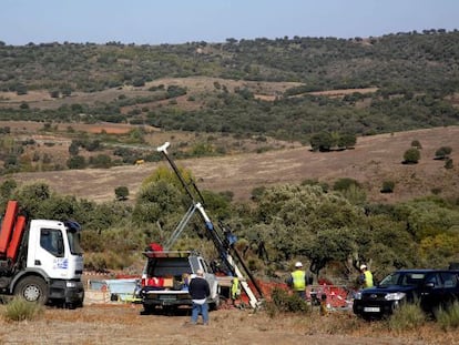 Ubicaci&oacute;n de la mina de uranio en Retortillo (Salamanca)