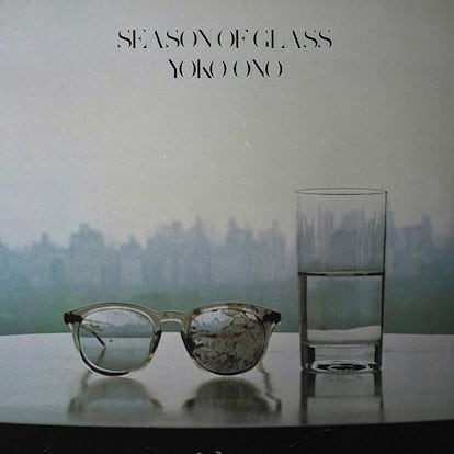 The cover of Yoko Ono's 'Season Of Glass.' 