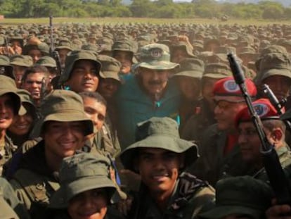 Con 123.000 miembros, el Ejército fue reformado por el líder bolivariano para el control social