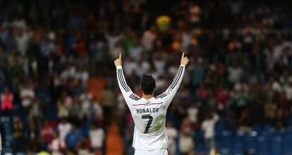 Ronaldo celebra su último gol