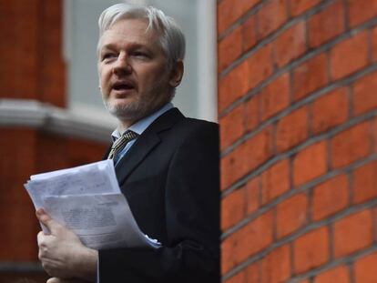 El fundador de Wikileaks, Julian Assange. 