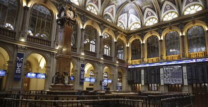 Sede de la Bolsa de de Madrid.