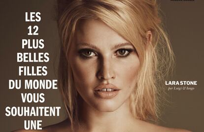 Lara Stone, una de les protagonistes del calendari solidari.