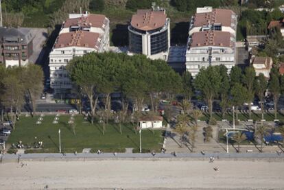 Apartotel en Samil con una orden de derribo del Tribunal Superior de Xustiza de Galicia.