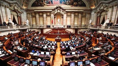 El parlamento portugués.