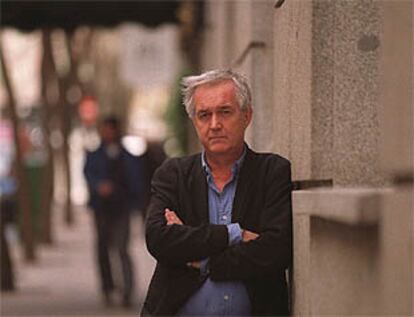 Henning Mankell, ayer en Madrid.