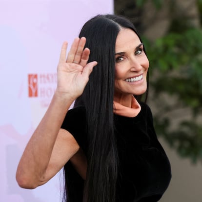 Demi Moore attends the Goldie's Love-In Gala to celebrate the 20th Anniversary of The Goldie Hawn Foundation and MindUP in Beverly Hills, California, U.S., September 27, 2024. REUTERS/Mario Anzuoni