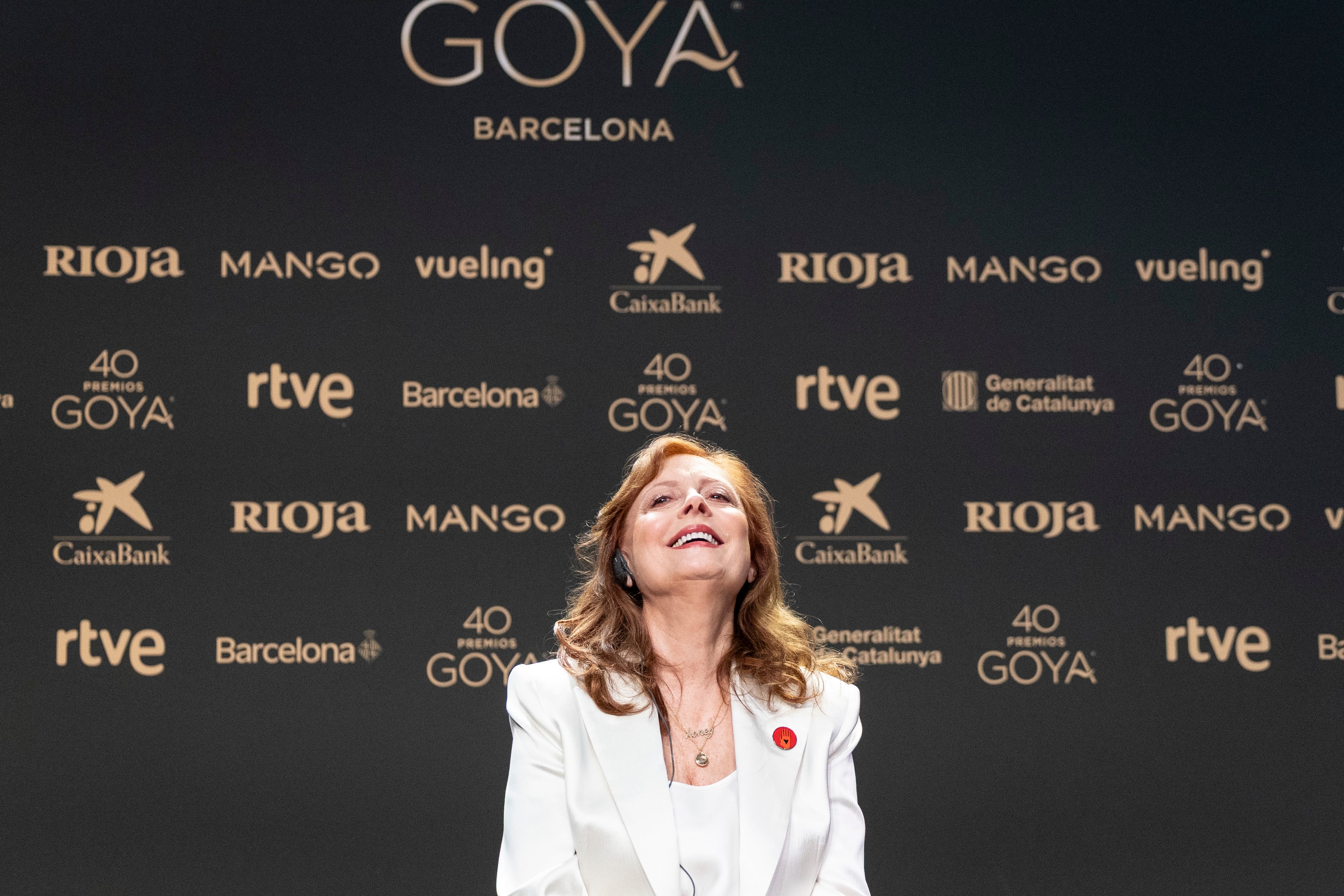 Susan Sarandon afirma que Pedro Sánchez “está en el lado correcto de la historia” en su posición sobre Gaza