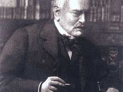El diplomático y escritor Juan Valera (1824-1905).